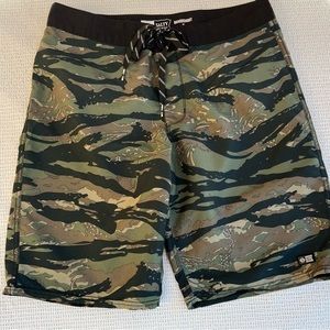 Salty Crew board shorts.